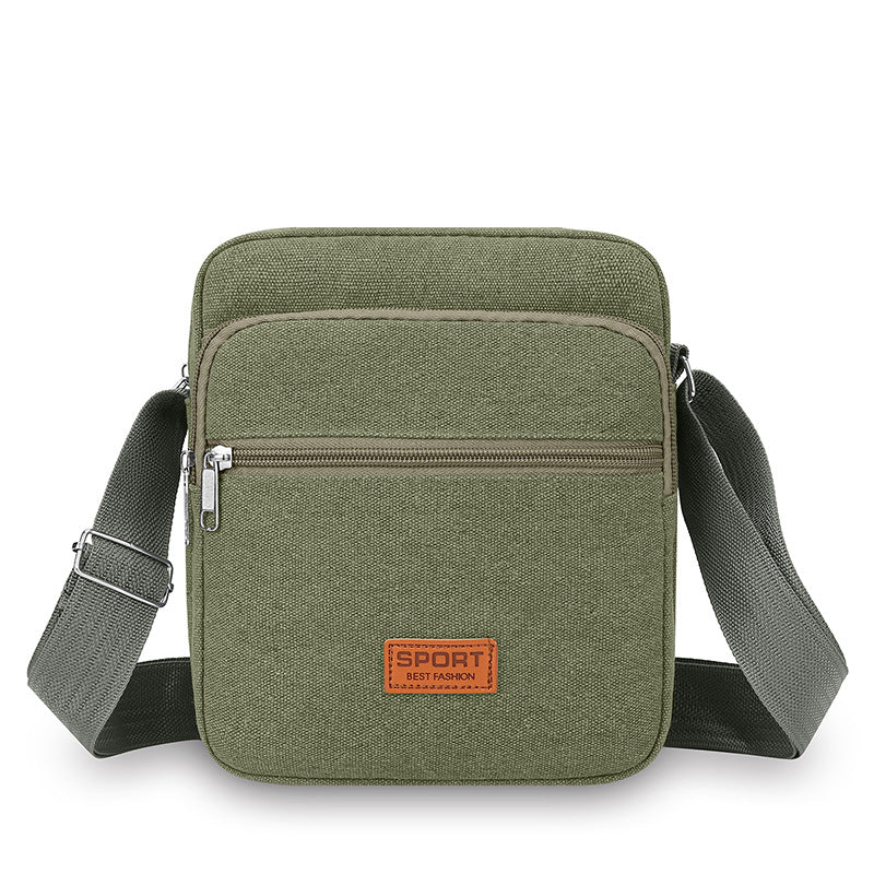 Versatile Canvas Crossbody Bag Acalora