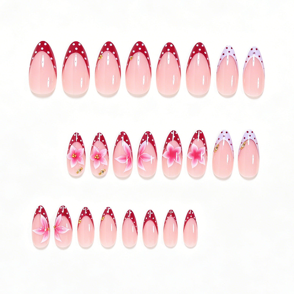 Floral Nail Art Acalora