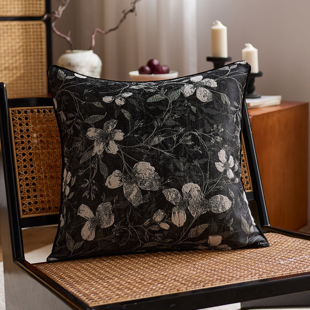 Decorative Floral Pattern Pillow