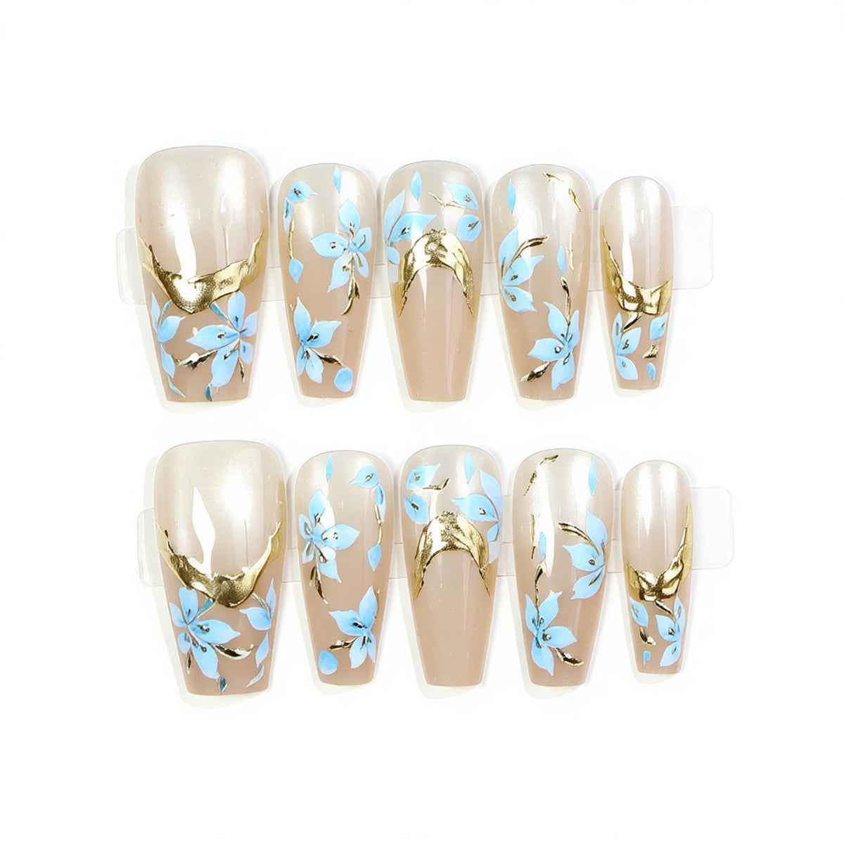 Decorative Press-On Nail Art Set Acalora 1788497688