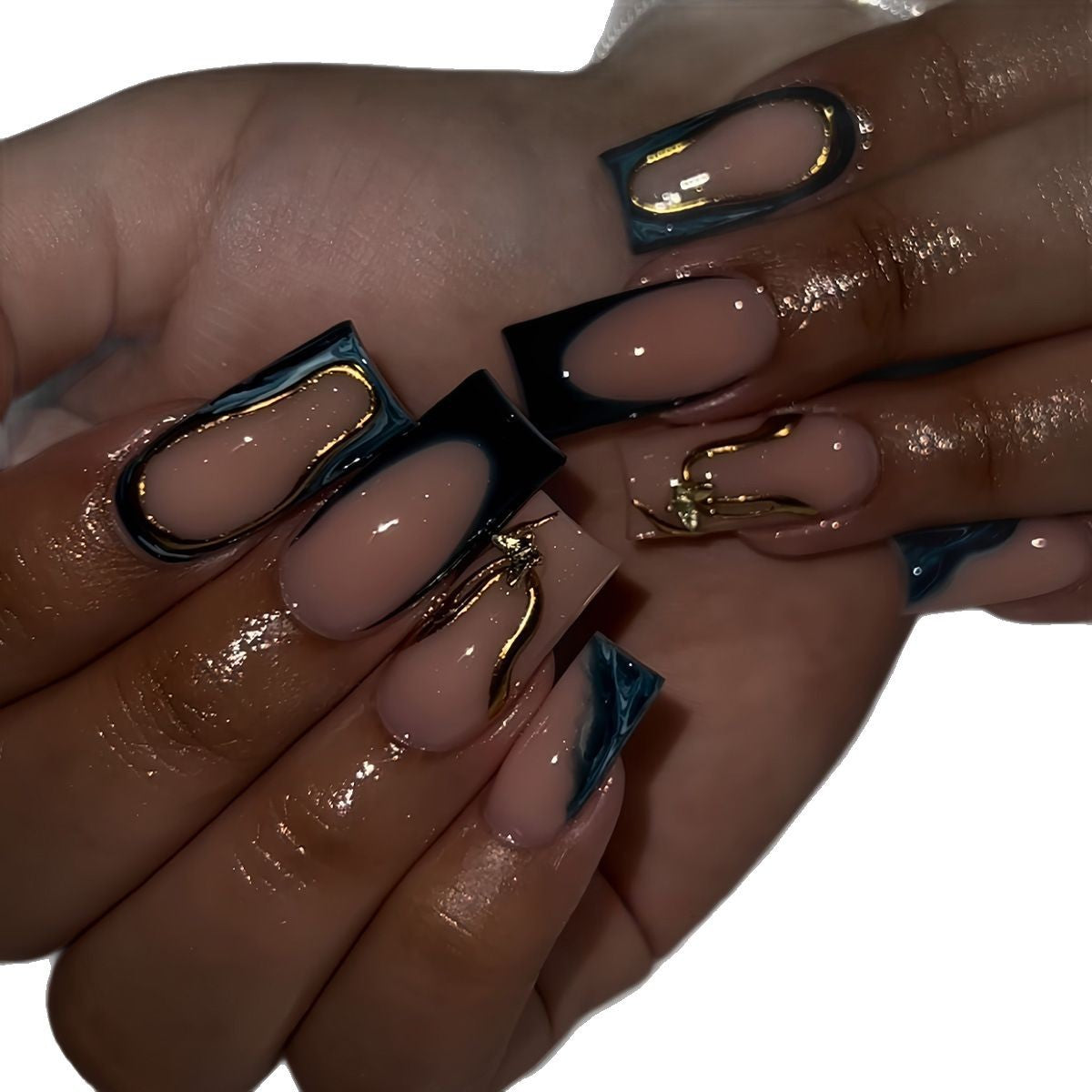 Glamorous Vintage Press-On Nails Acalora