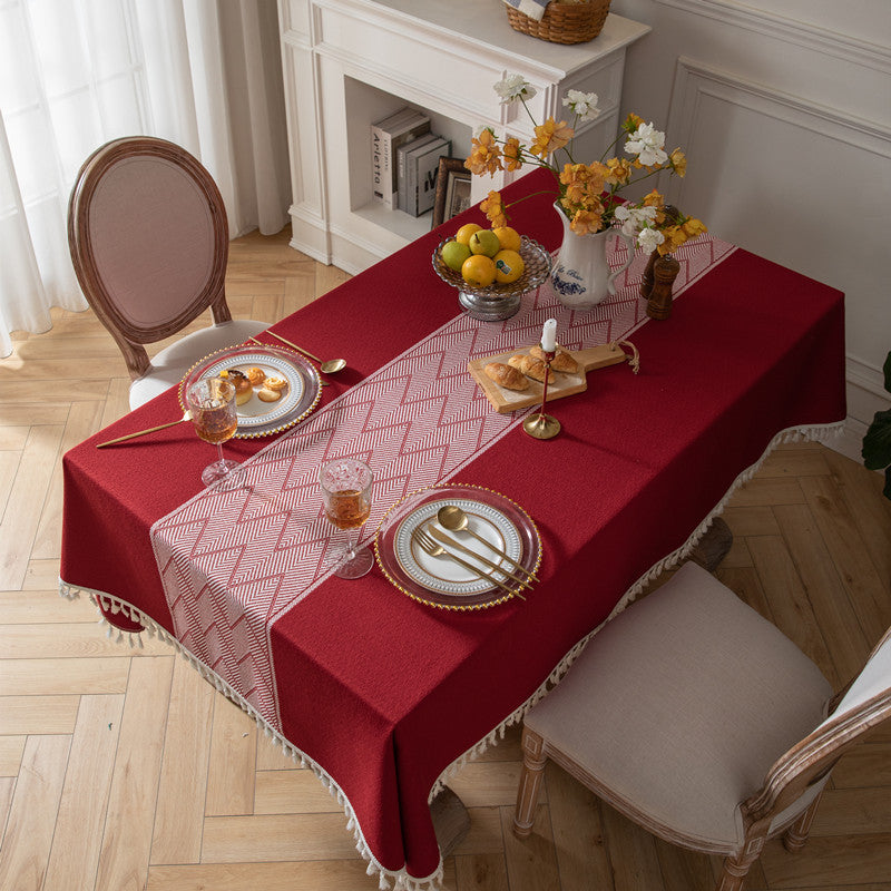 Stylish Decorative Table Overlay