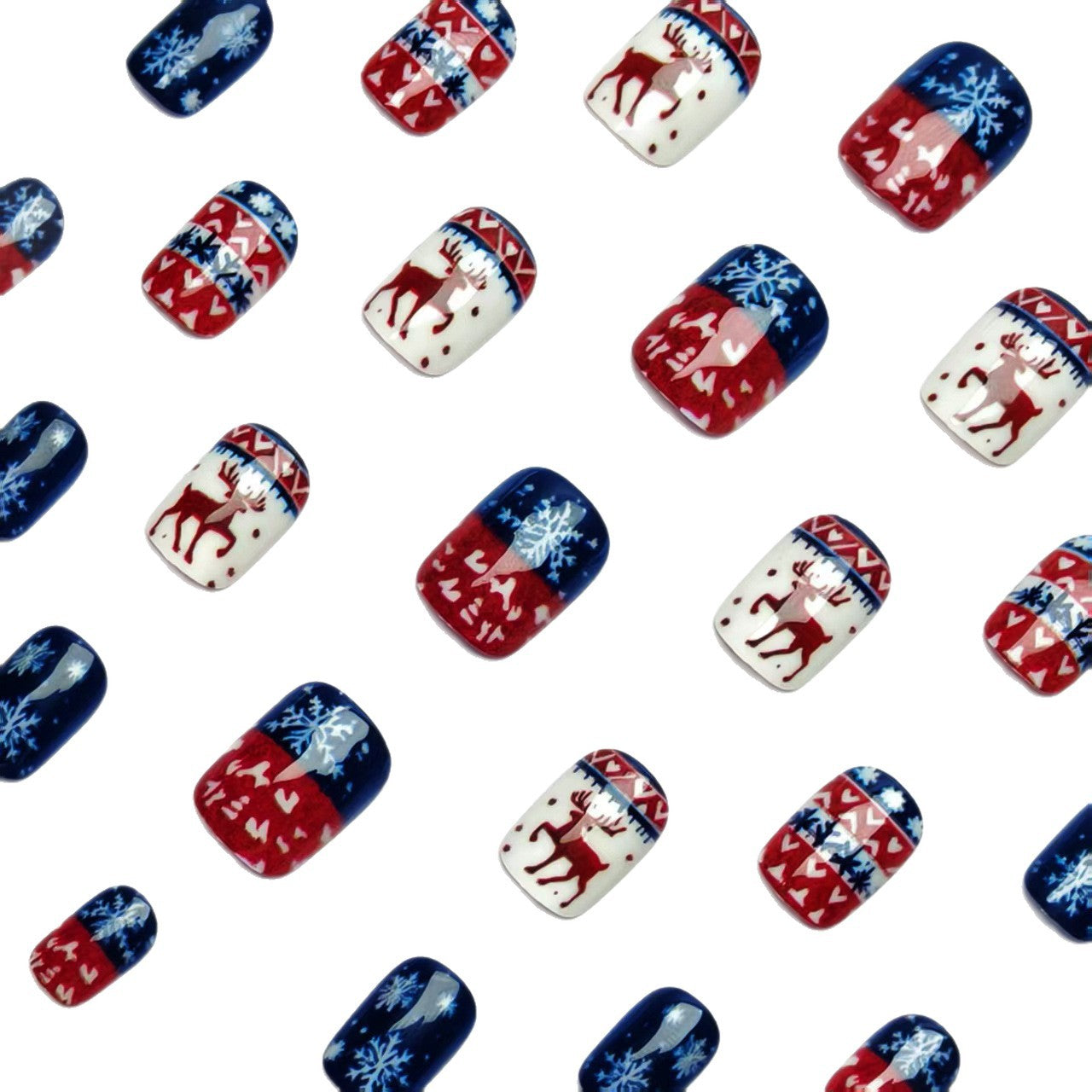 Winter-Themed Holiday Nail Art Acalora