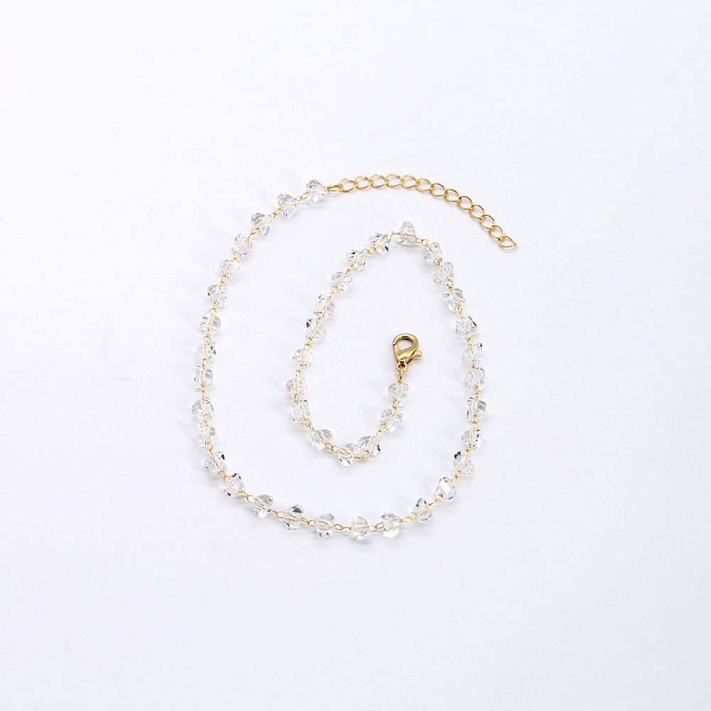 Elegant Crystal Eyewear Chain Acalora
