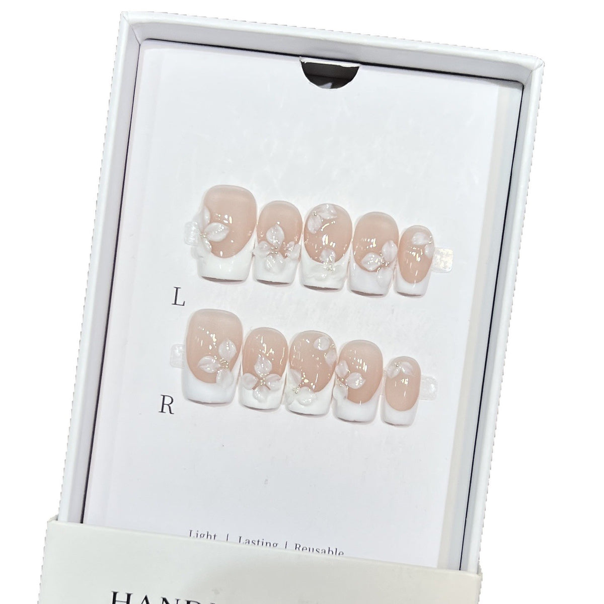 Floral Design Press-On Nail Art Kit Acalora