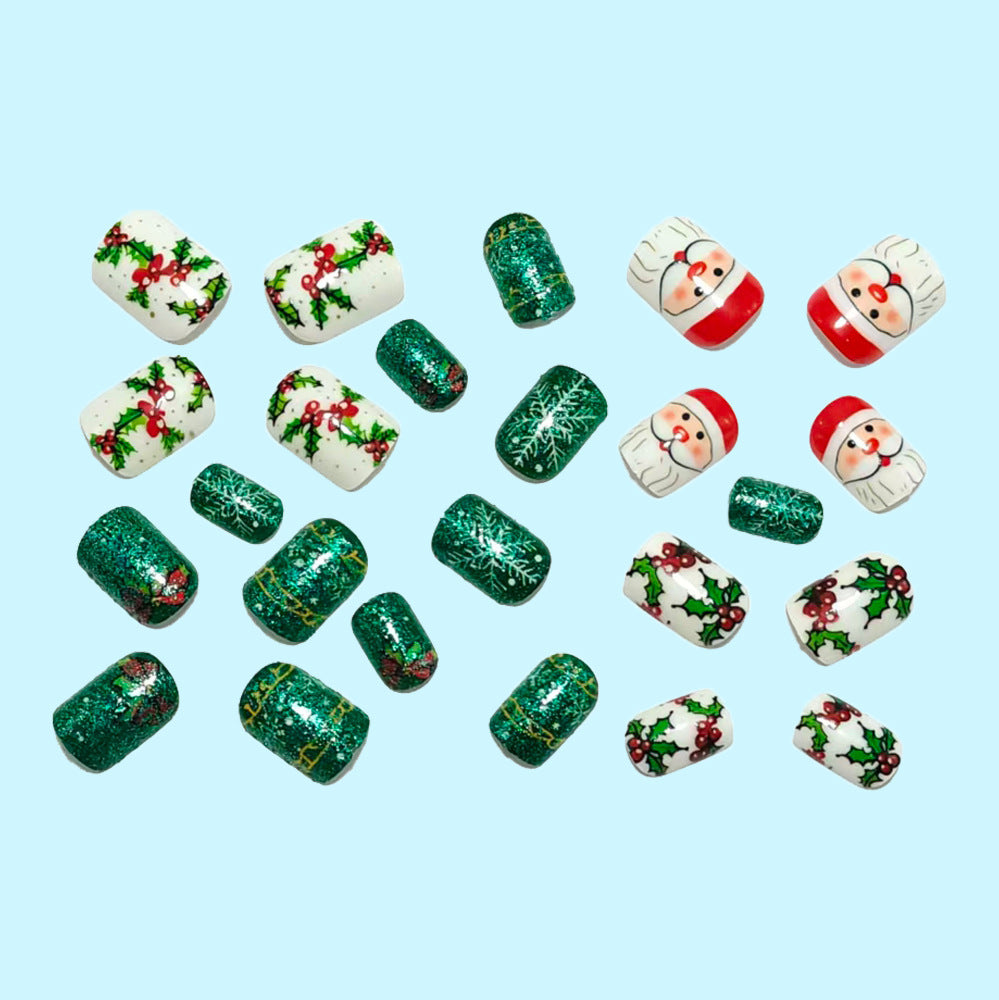 Christmas Art Nails Acalora