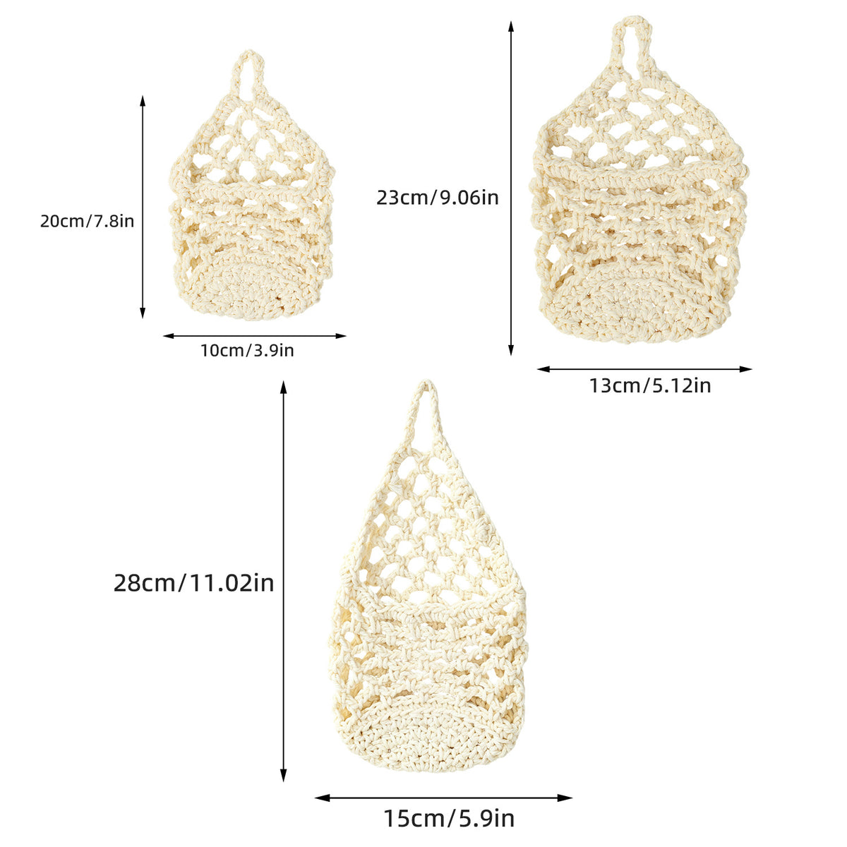 Macrame Flower Basket Acalora