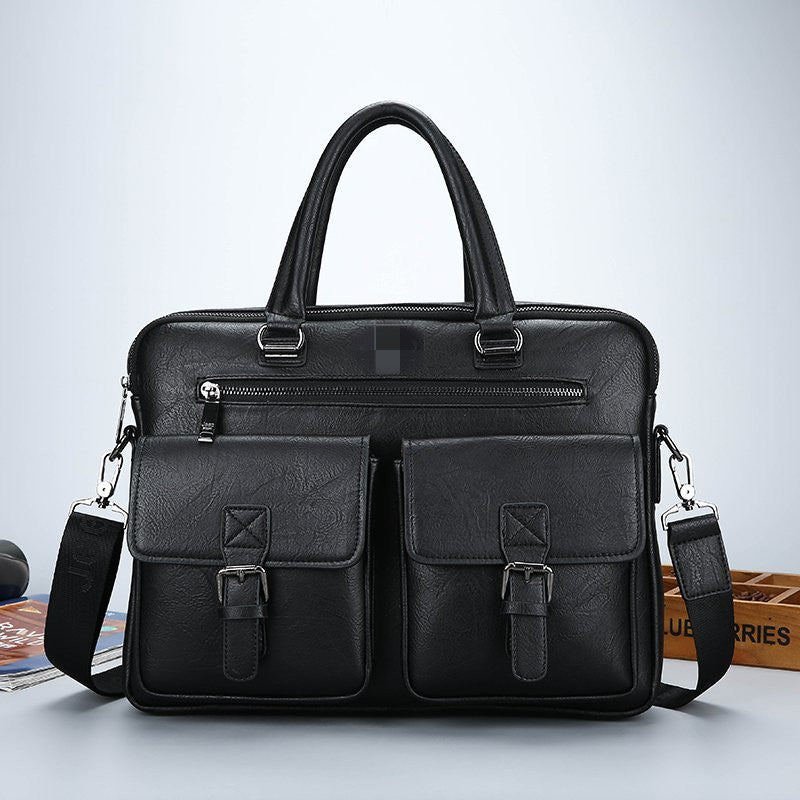 Stylish Multi-Pocket Briefcase Acalora