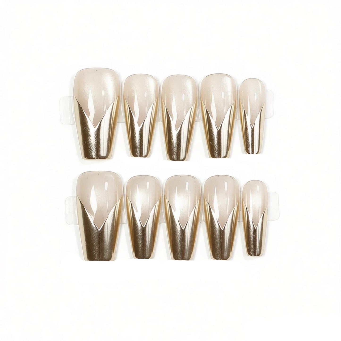 Elegant Stiletto Press-On Nail Art Set Acalora