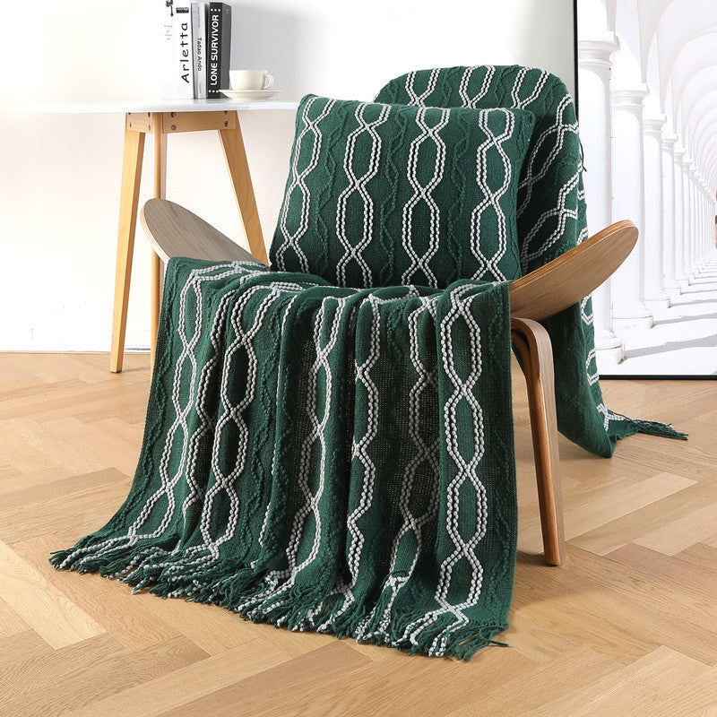 Textured Throw Blanket