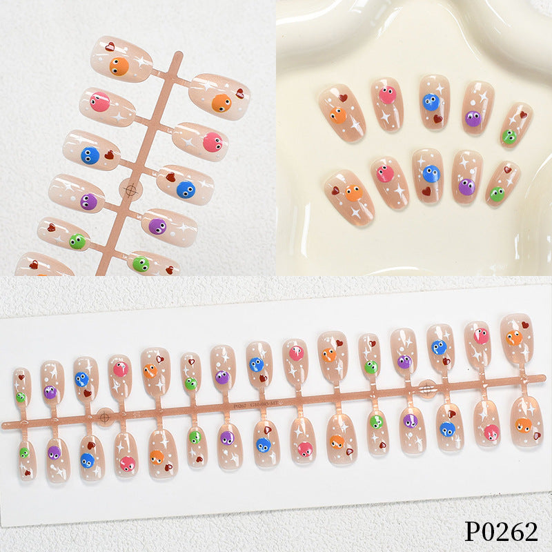 Playful Cartoon Fish Design Press-On Nail Set Acalora