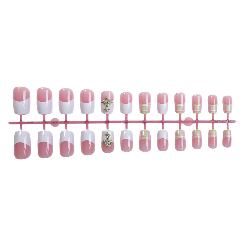 Decorative Press-On Nails with Unique Patterns Acalora