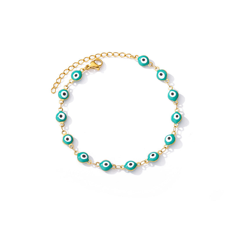 Evil Eye Protection Anklet Acalora