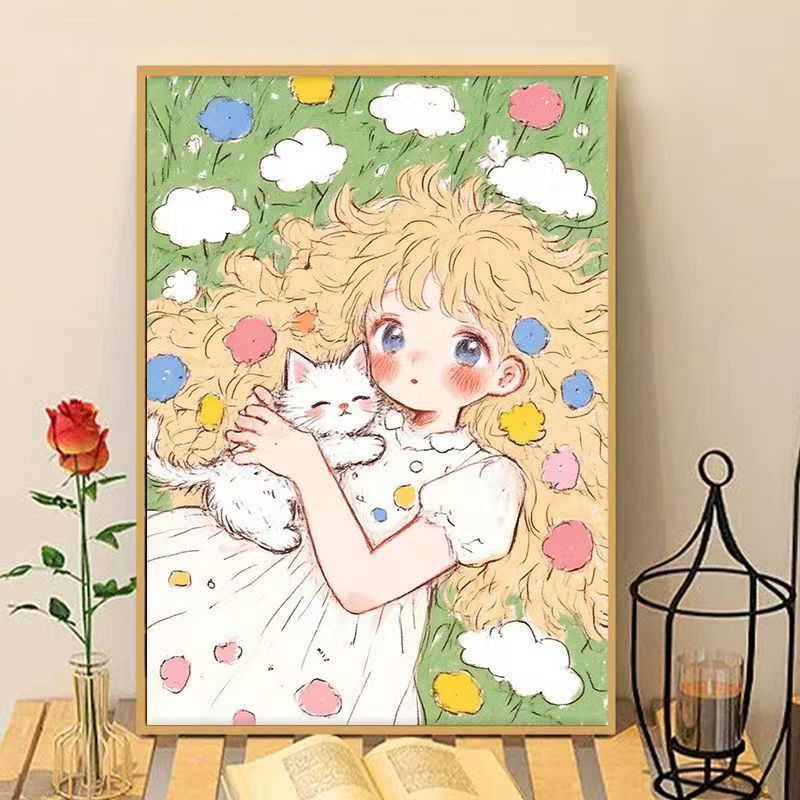 Whimsical Anime Art Print