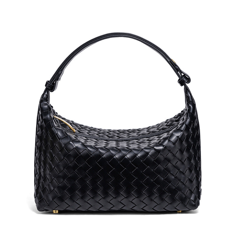 Woven Leather Handbag Acalora