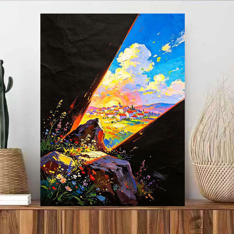 Landscape Inspired Abstract Wall Art