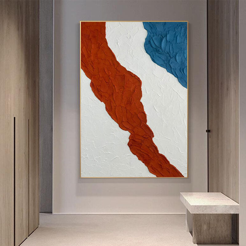 Modern Abstract Textured Canvas Artwork