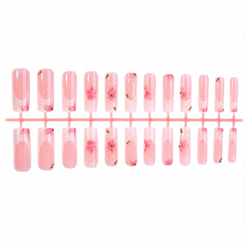 Elegant Decorative Press-On Nails Kit Acalora