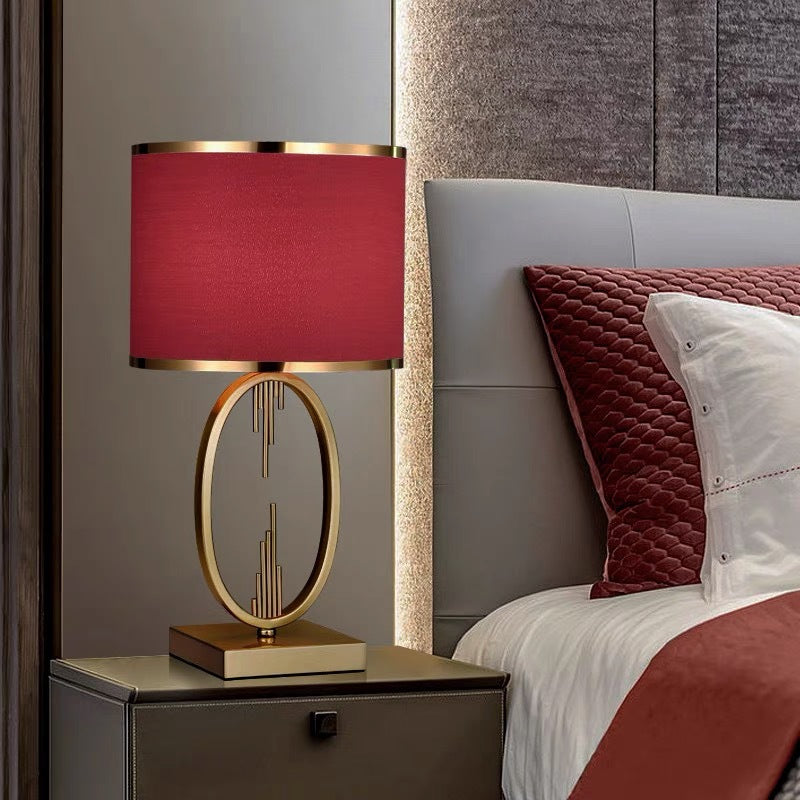 Modern Geometric Accent Table Lamp