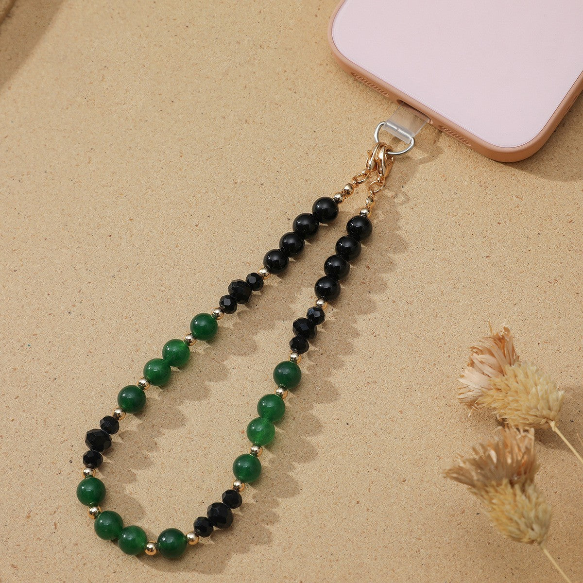 Beaded Phone Chain Holder Acalora