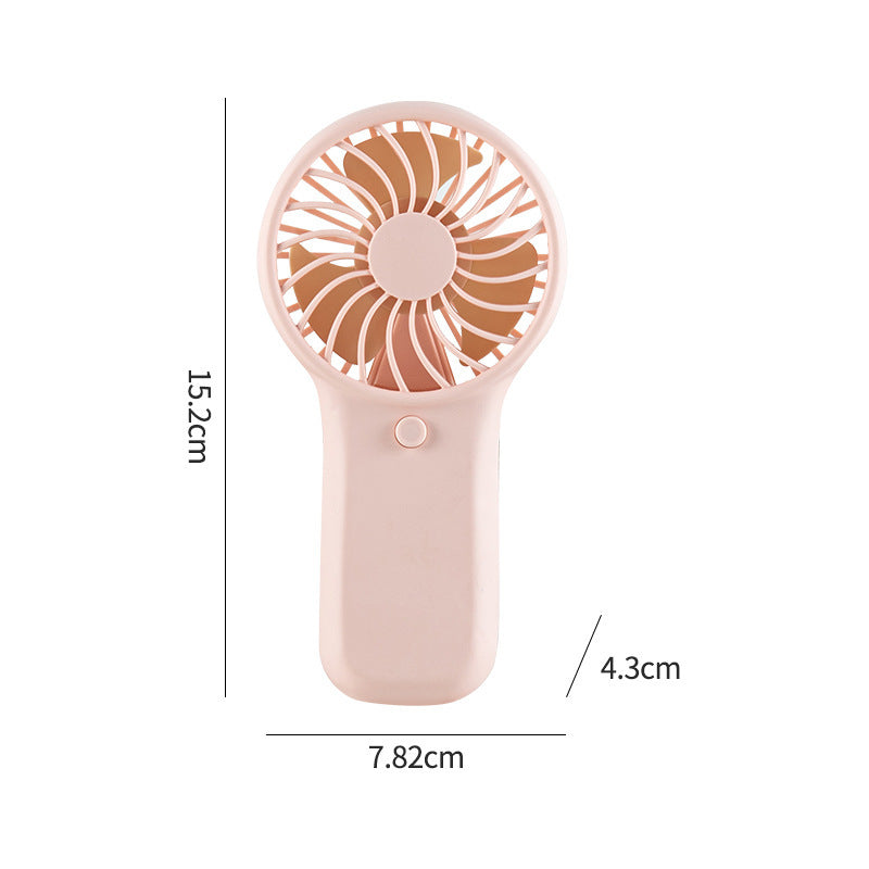 Ladies' portable hand fan with powerful battery and USB charging option Karnz