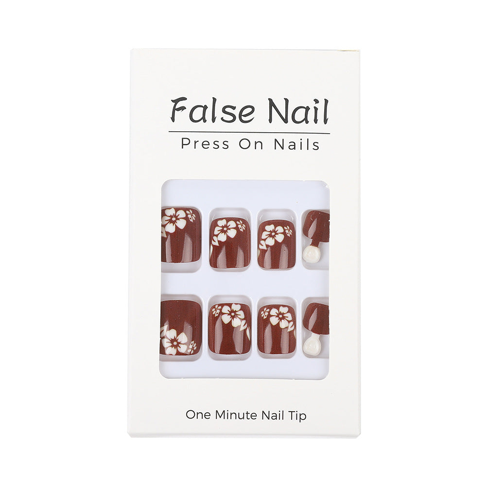Artificial nails in elegant natural design Acalora