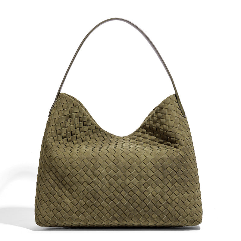 Oversized Woven Hobo Bag Acalora