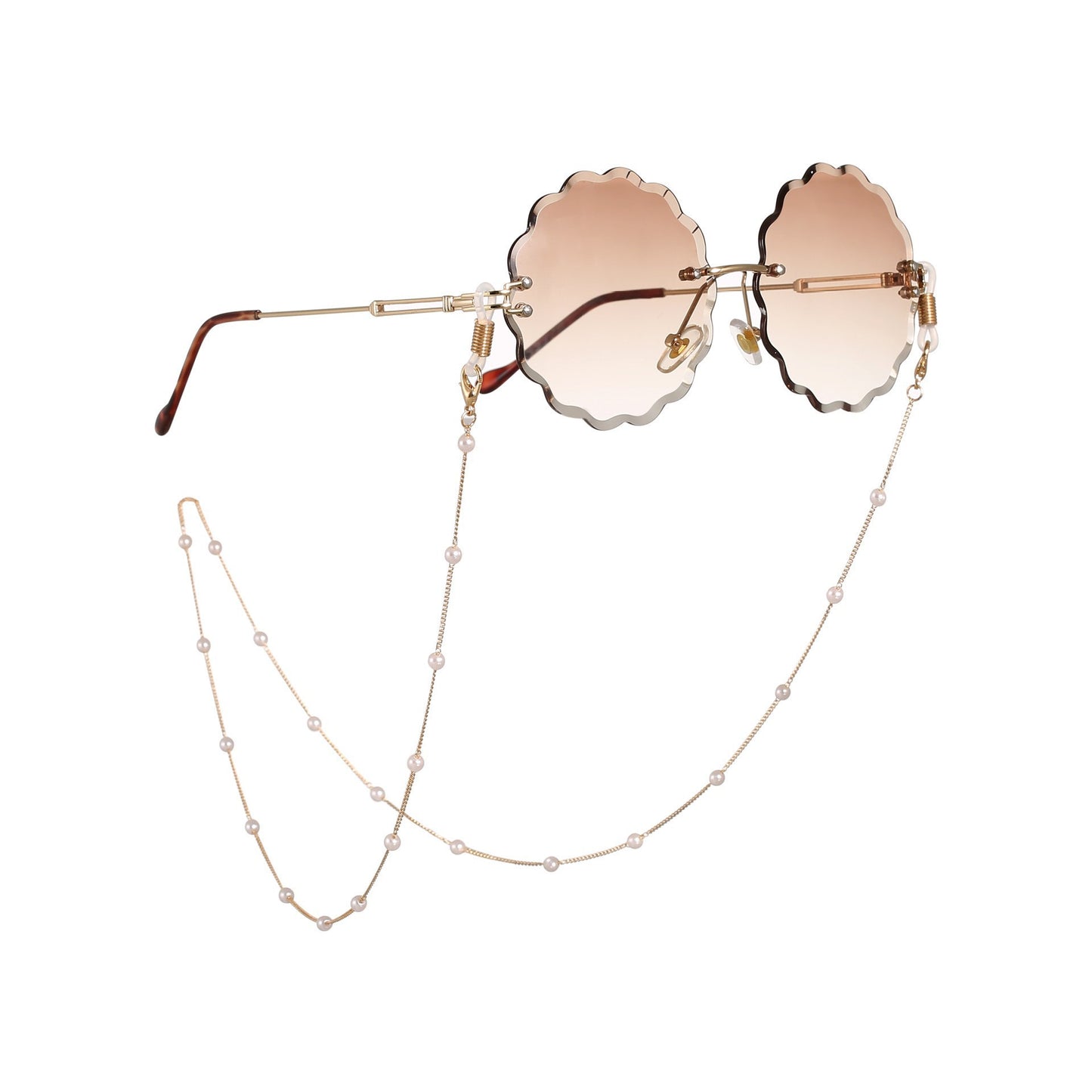 Pearl Beaded Eyewear Chain Acalora