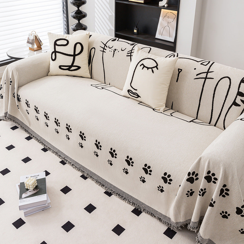 Abstract Design Throw Blanket