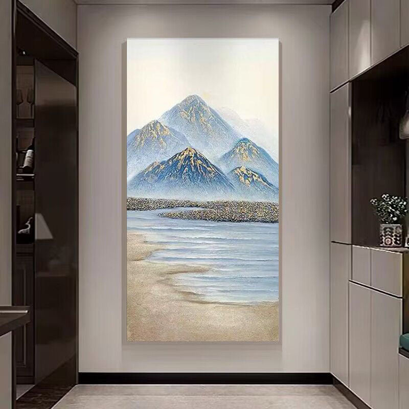 Mountain Landscape Canvas Wall Artwork
