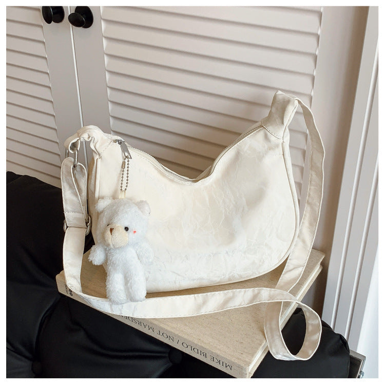 Contemporary Soft Leather Shoulder Bag Acalora