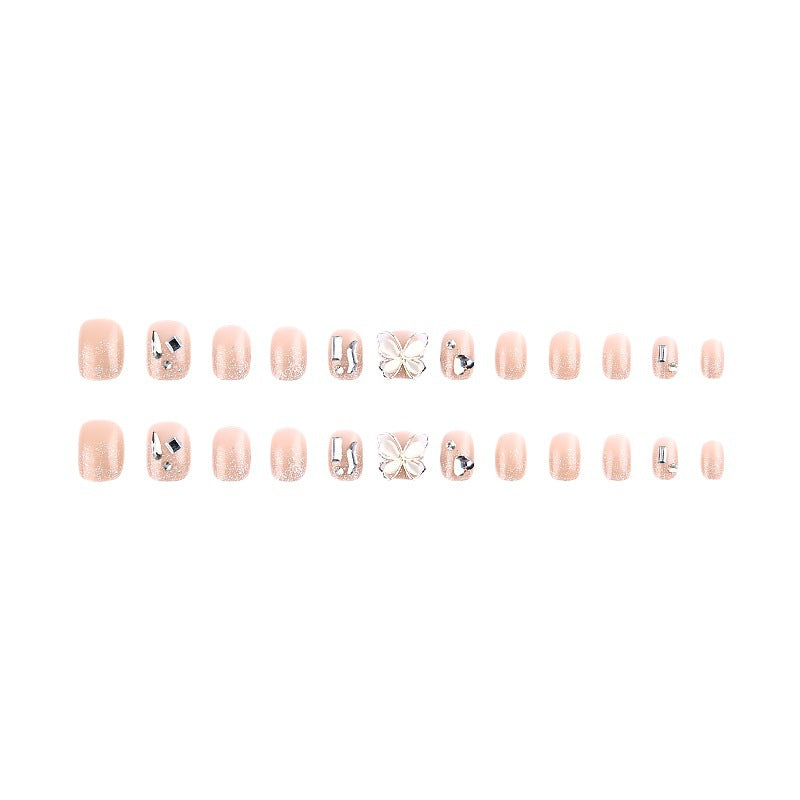 Nail art set with sparkling rhinestones and glitter elements Acalora