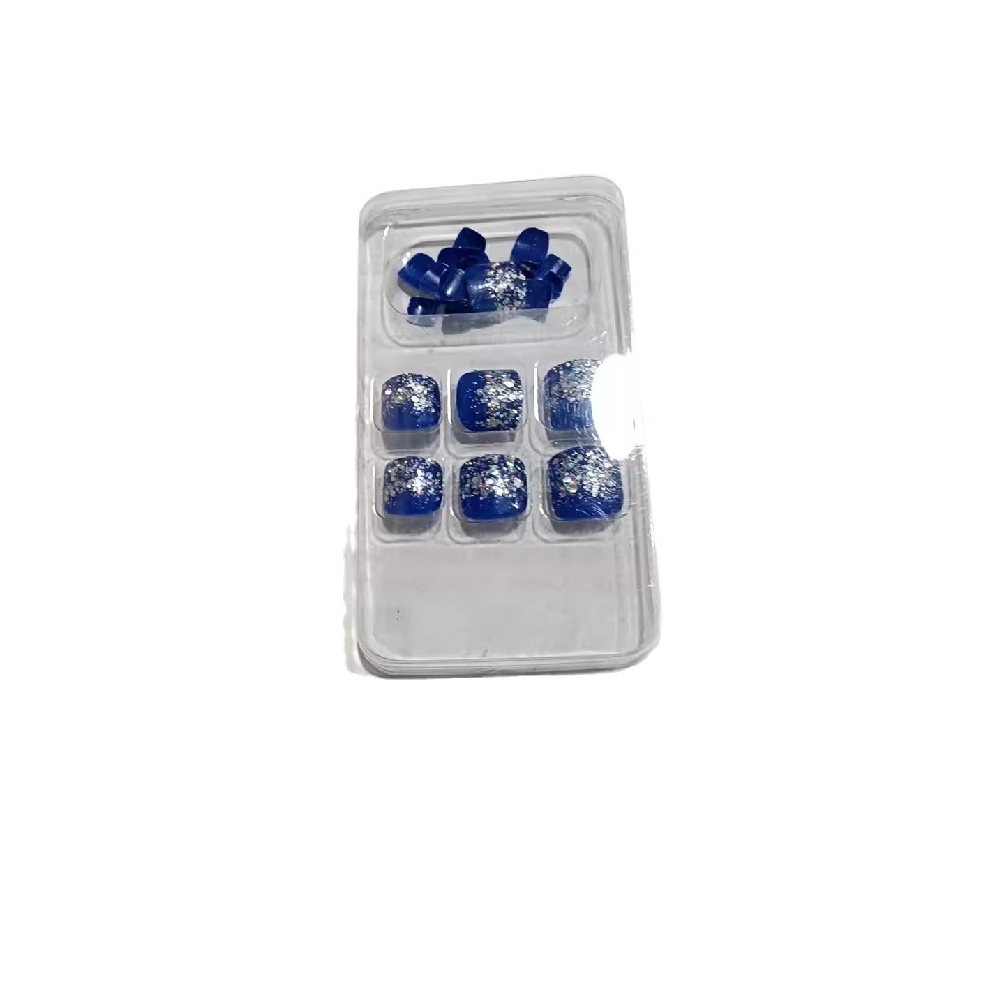 Glitter Accent Press-On Nail Set Acalora