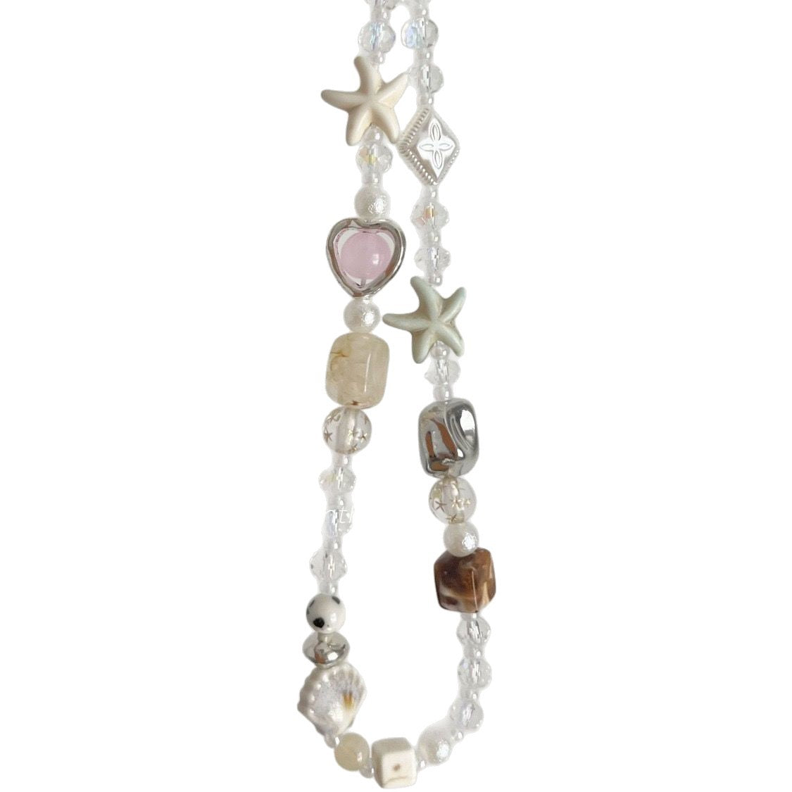 Beach-Themed Charm Necklace Acalora