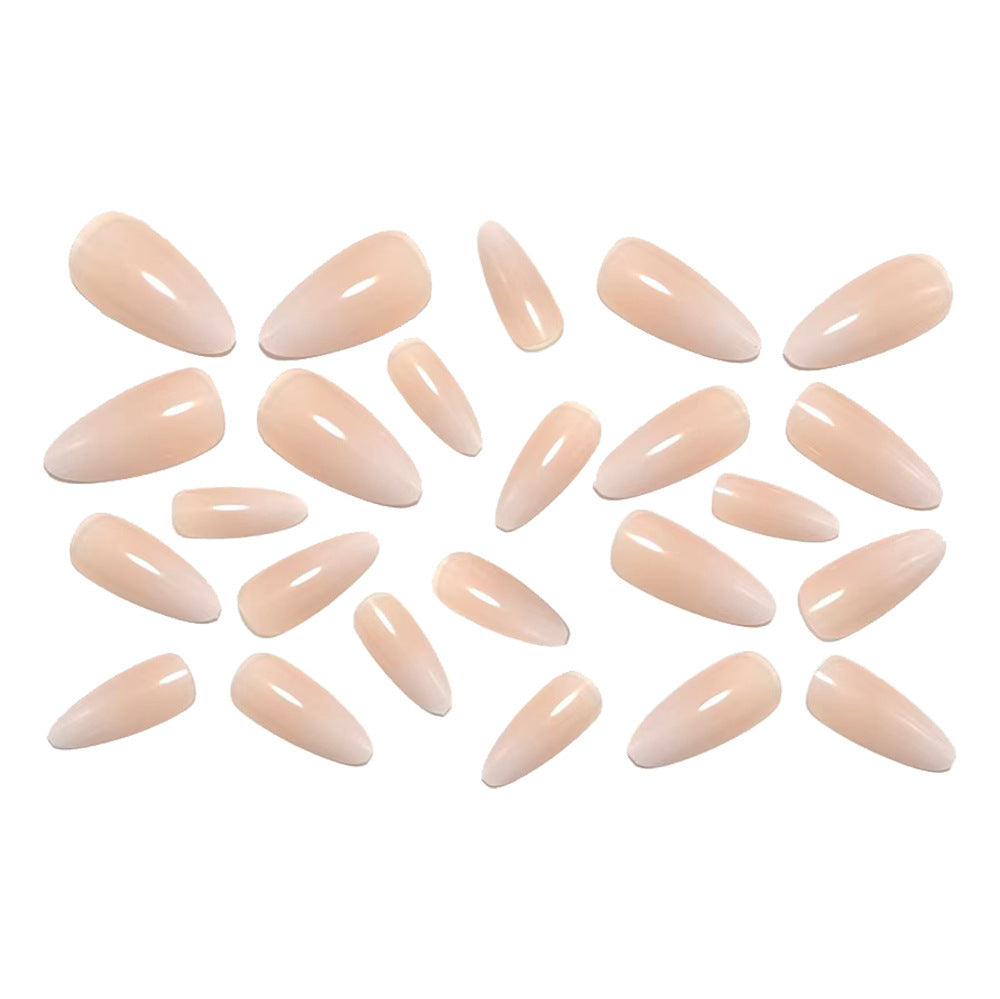 Artificial nails with elegant French design Acalora