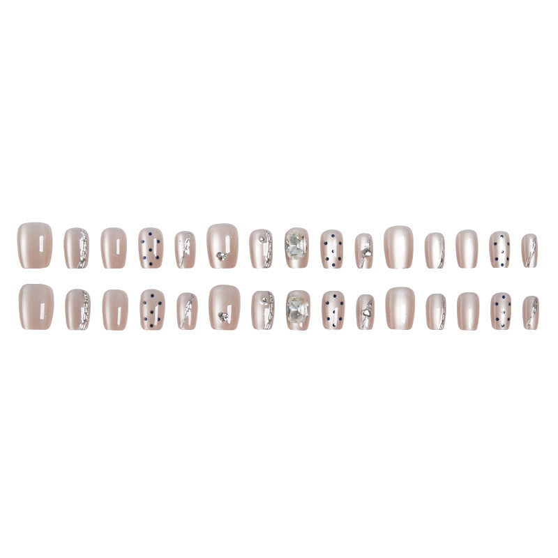Artificial nail set with elegant 3D decorations Acalora
