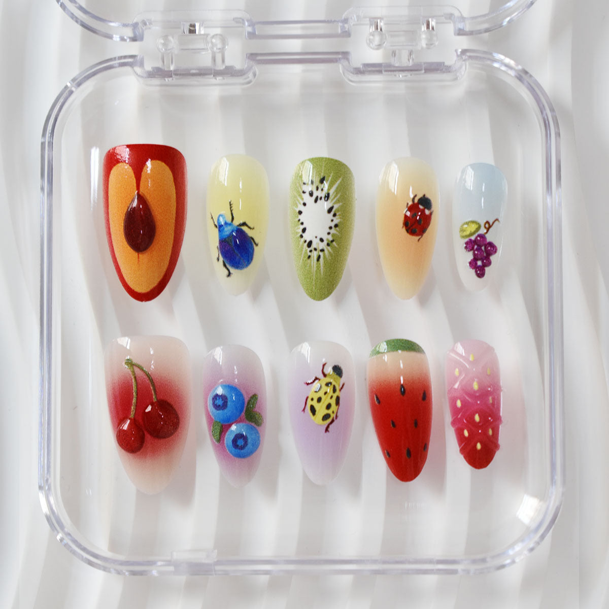 Artistic Fruity Nail Art Set Acalora