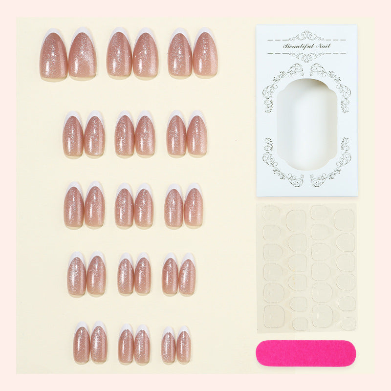 Premium Glittery Press-On Nail Set Acalora