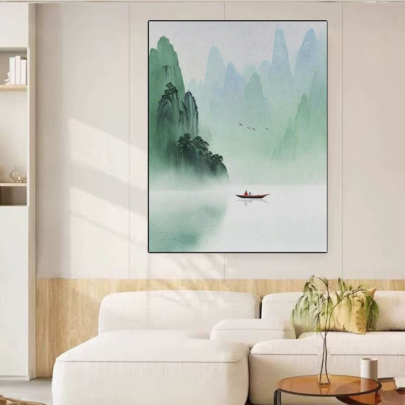 Serene Landscape Canvas Art Print