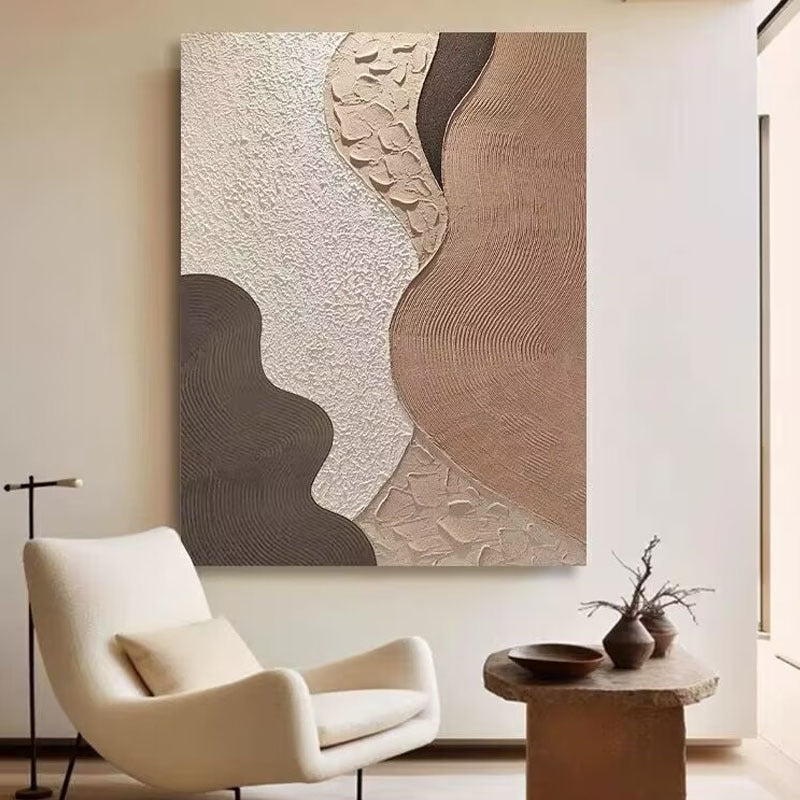 Textured Contemporary Abstract Canvas Artwork