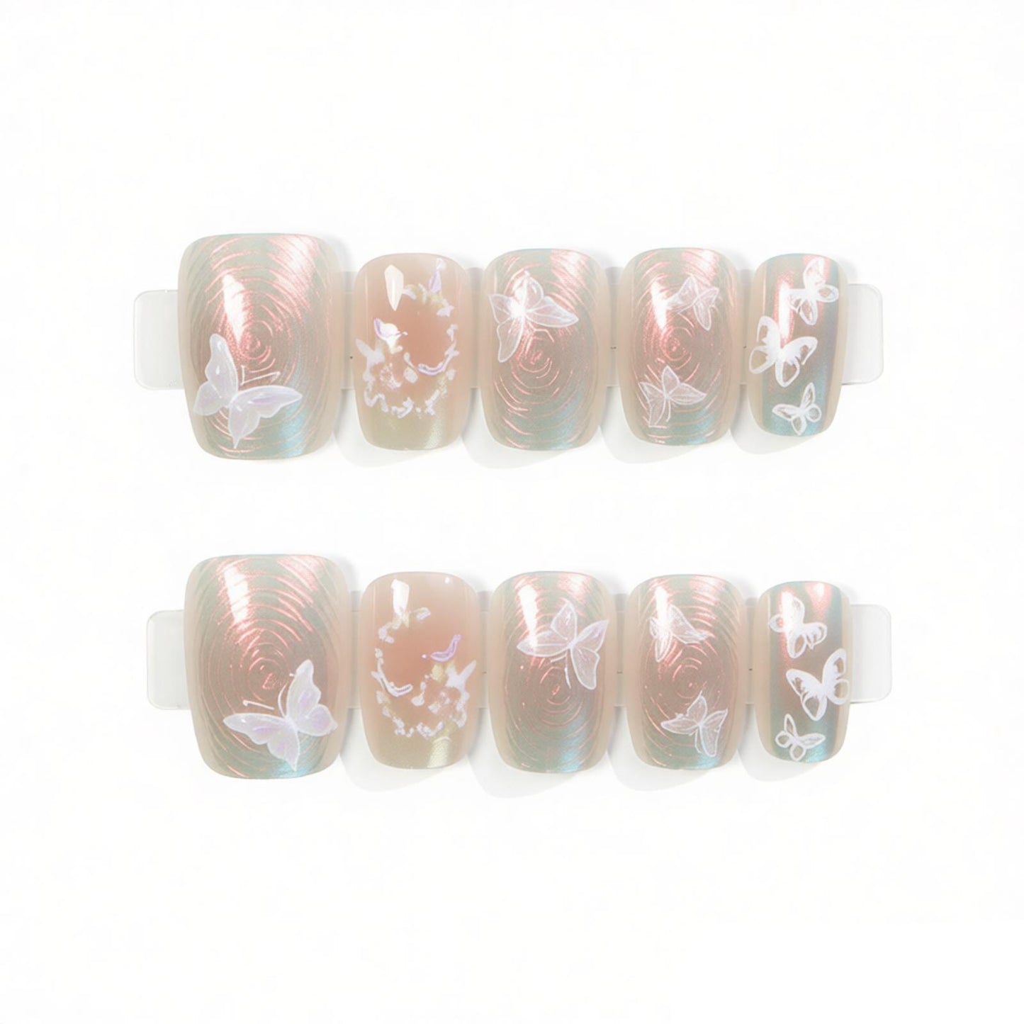 Elegant Butterfly Nail Art Set Acalora