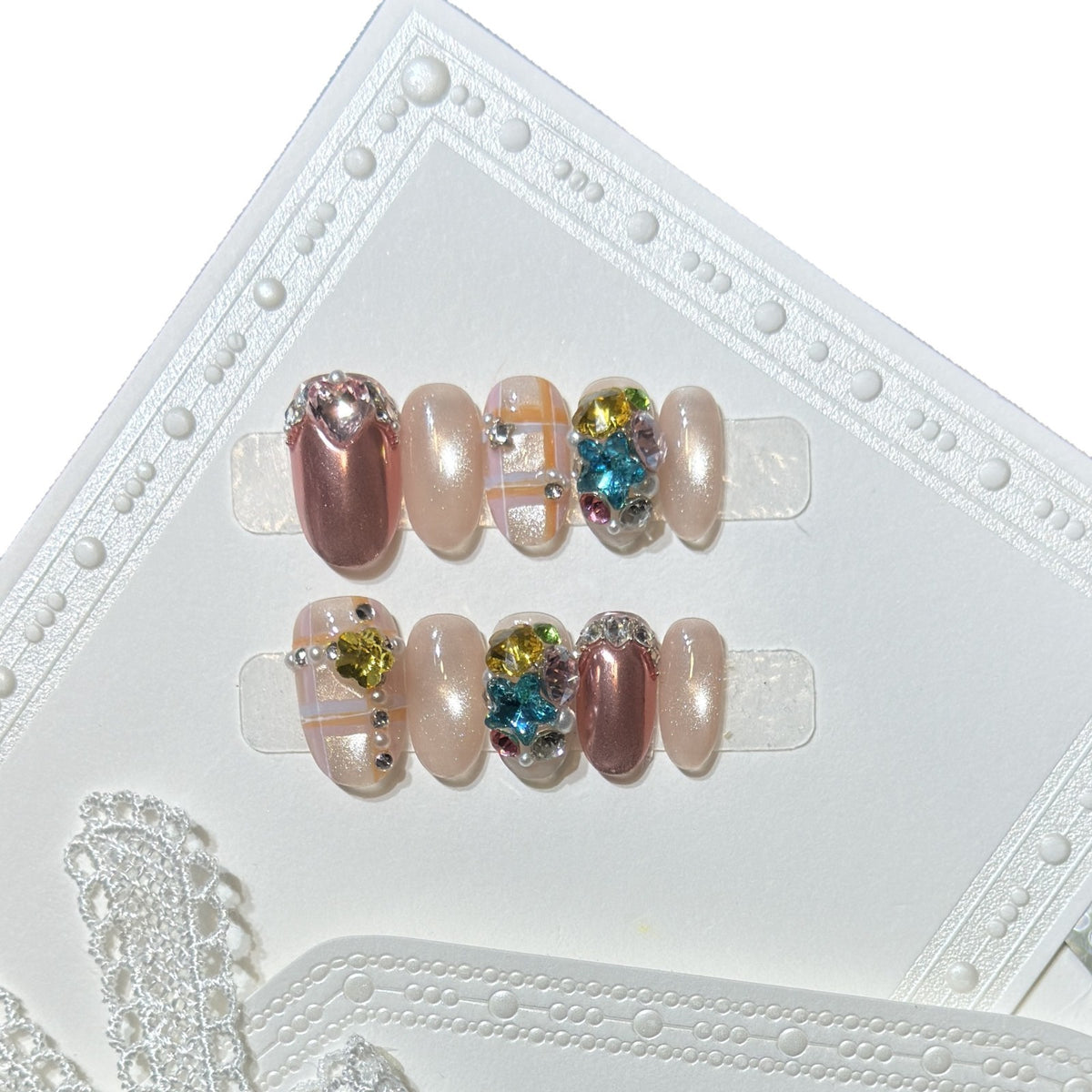 Artistic Themed Nail Art Set Acalora