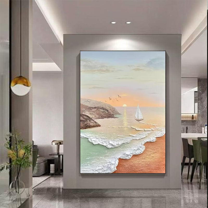 Scenic Seascape Canvas Artwork