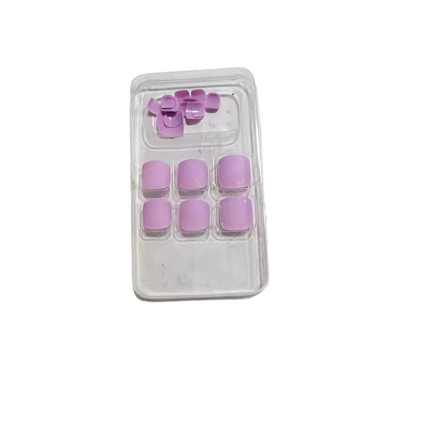 Square-Shaped Press-On Nail Set Acalora