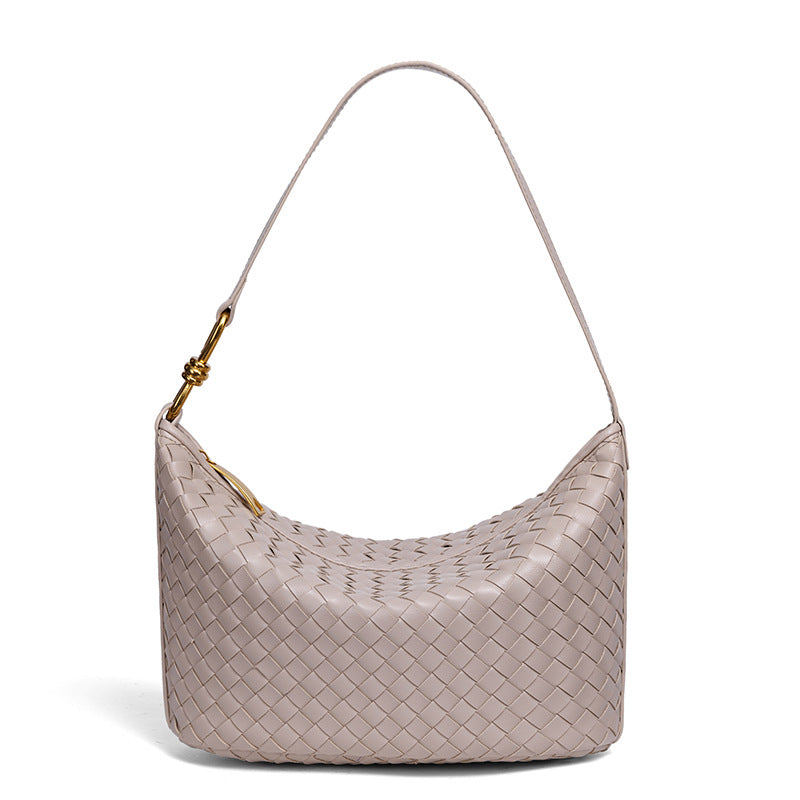 Textured Braided Handbag Acalora