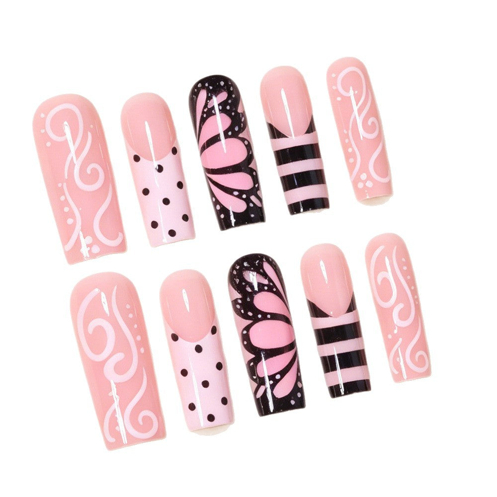 Artistic Butterfly Nail Design Acalora