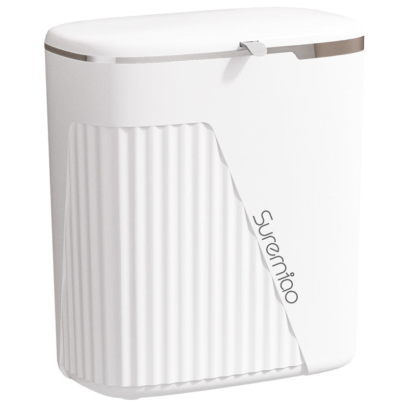 Women's compact wall-mounted bin with lid and odor-proof system Skanto
