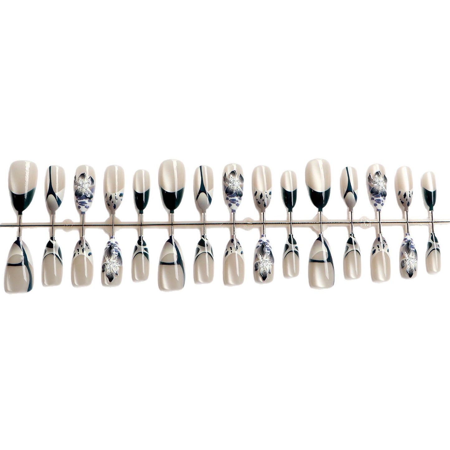Artistic Floral Nail Art Set Acalora