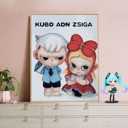 Playful Character Art Print