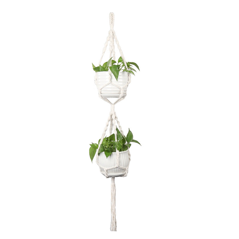 Plant-hanging macrame shelf Acalora
